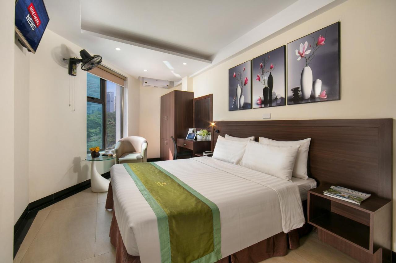 Nhan Hoa Hotel Hanoi Bagian luar foto