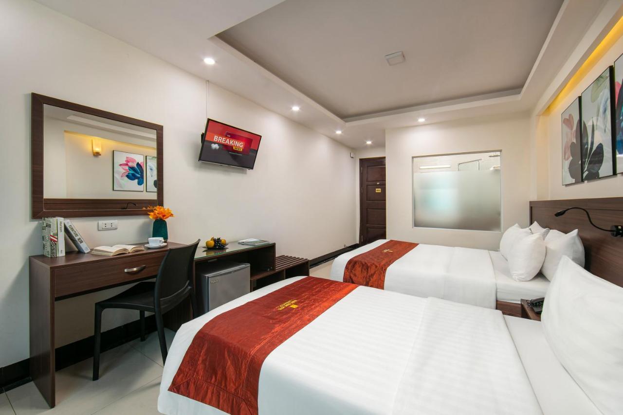 Nhan Hoa Hotel Hanoi Bagian luar foto