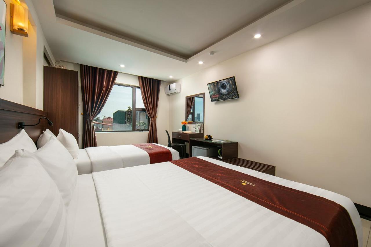 Nhan Hoa Hotel Hanoi Bagian luar foto