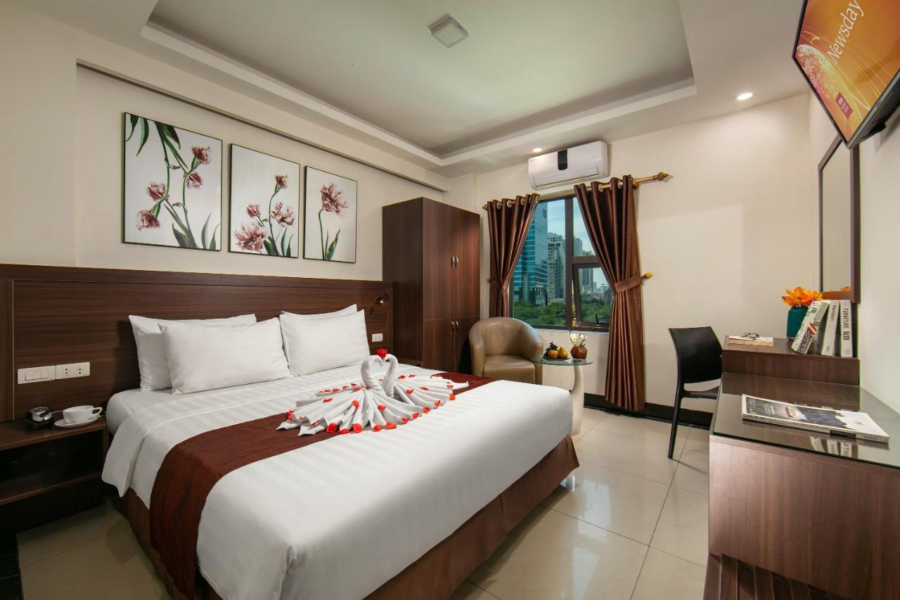Nhan Hoa Hotel Hanoi Bagian luar foto