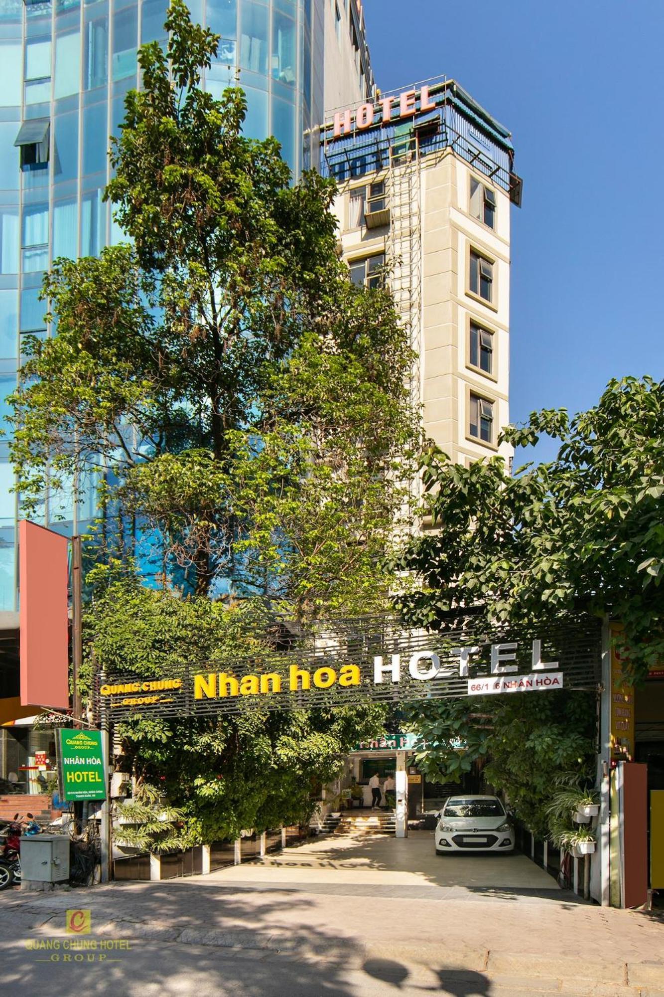 Nhan Hoa Hotel Hanoi Bagian luar foto